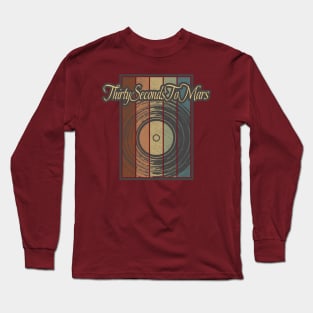 Thirty Seconds To Mars Vynil Silhouette Long Sleeve T-Shirt